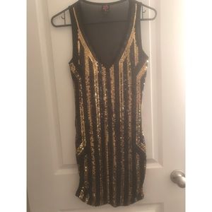 2B bebe sequin dress